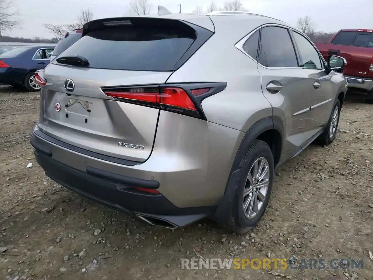 4 Photograph of a damaged car JTJBARBZ7K2201999 LEXUS NX 2019