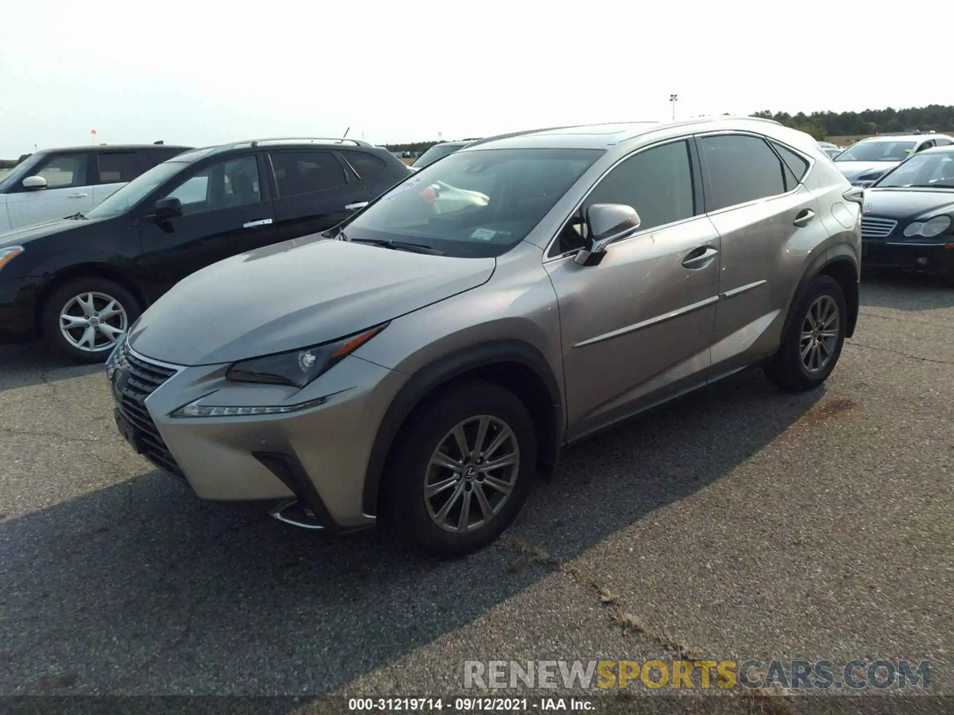 2 Фотография поврежденного автомобиля JTJBARBZ7K2205454 LEXUS NX 2019