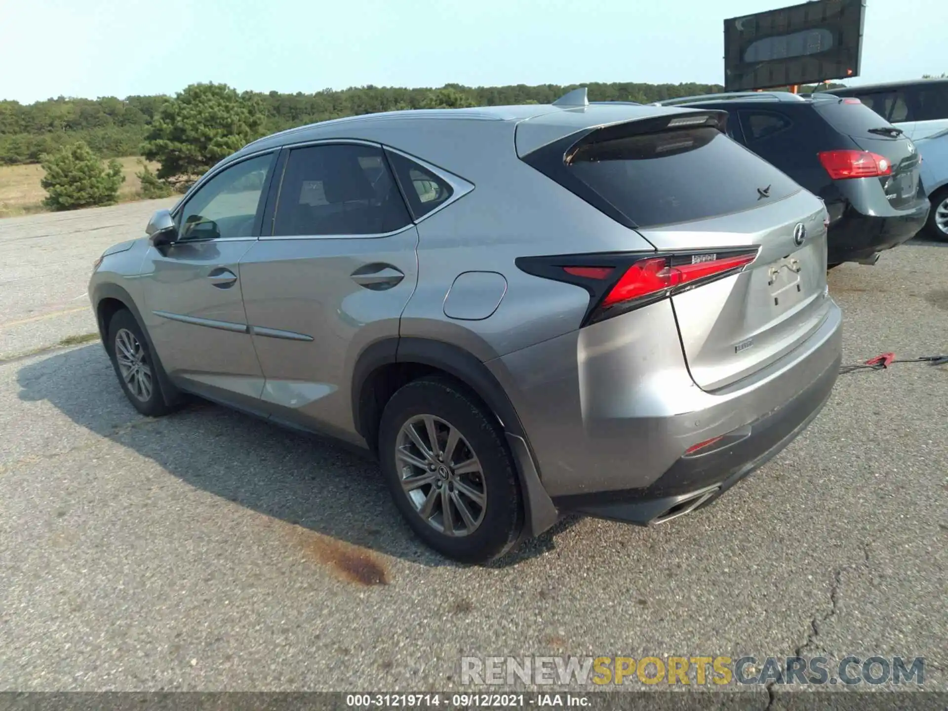 3 Photograph of a damaged car JTJBARBZ7K2205454 LEXUS NX 2019