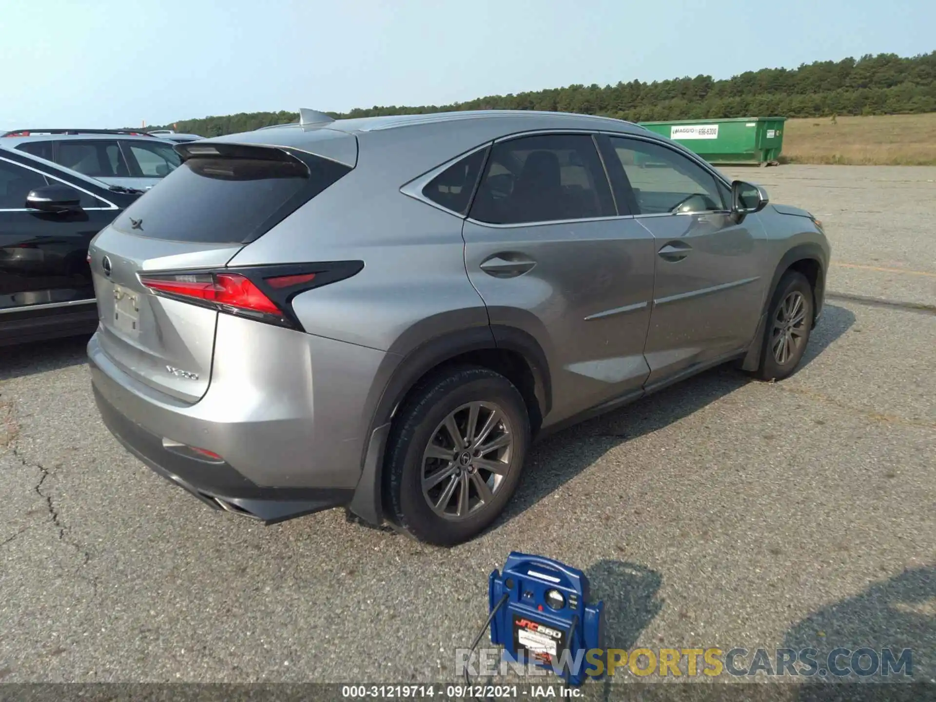 4 Фотография поврежденного автомобиля JTJBARBZ7K2205454 LEXUS NX 2019