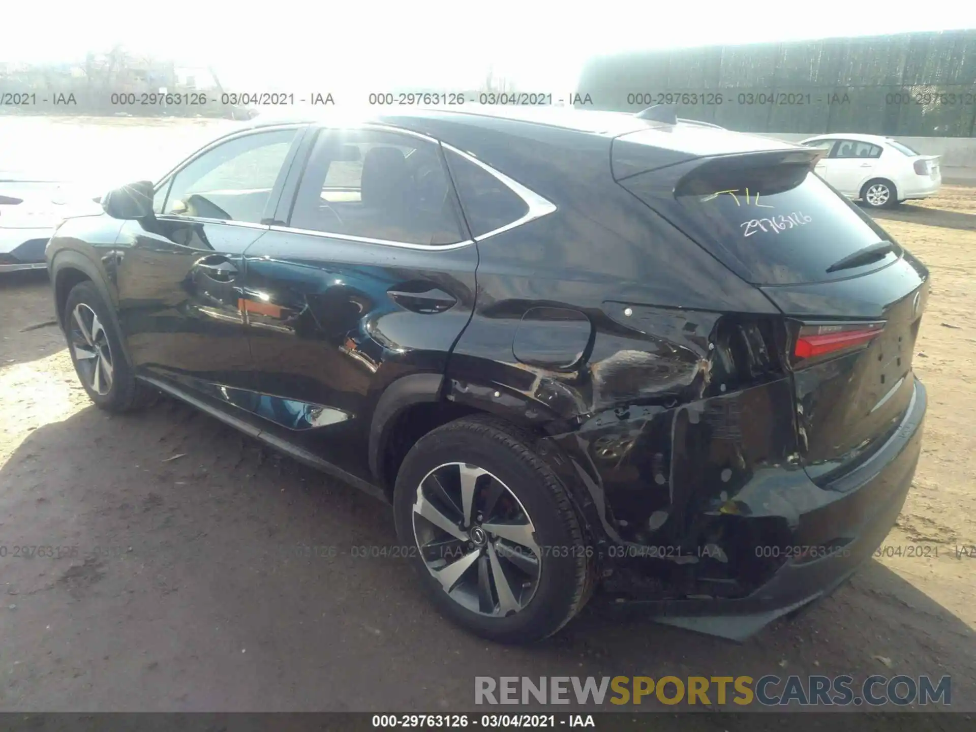 3 Photograph of a damaged car JTJBARBZ7K2205583 LEXUS NX 2019