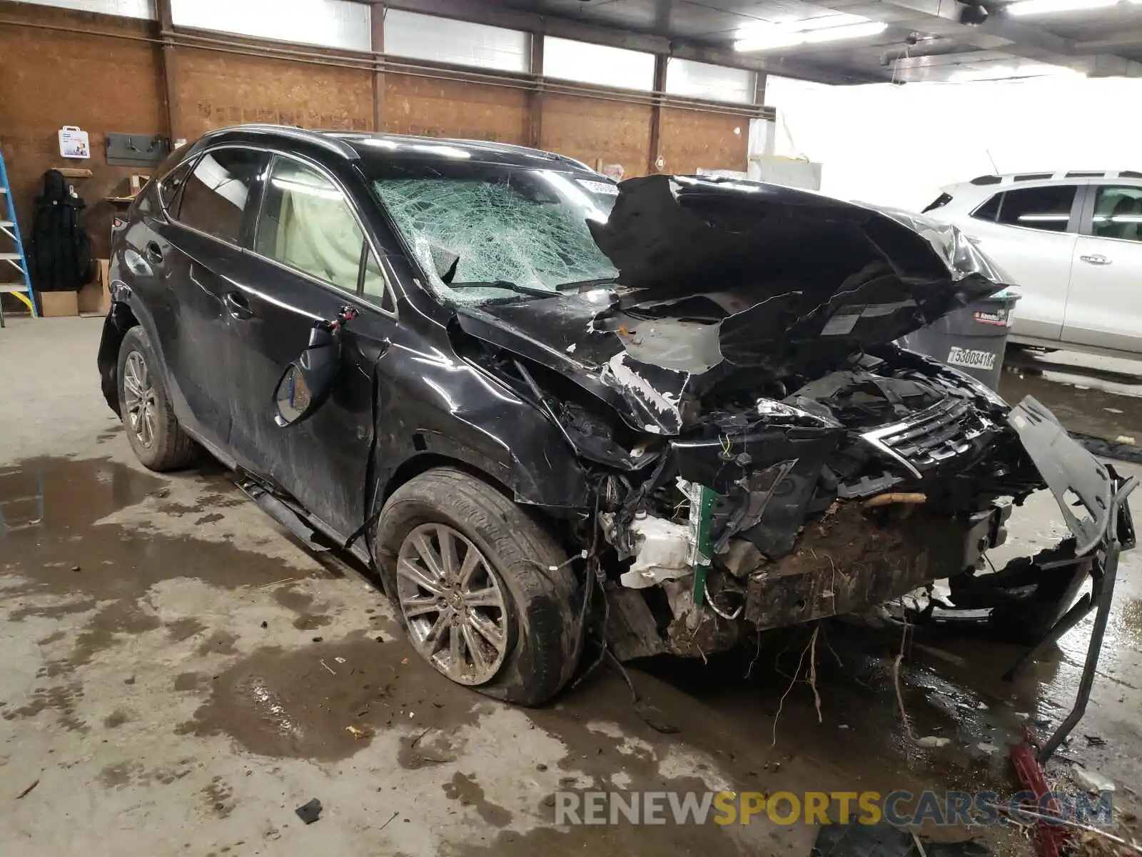 1 Photograph of a damaged car JTJBARBZ7K2207981 LEXUS NX 2019