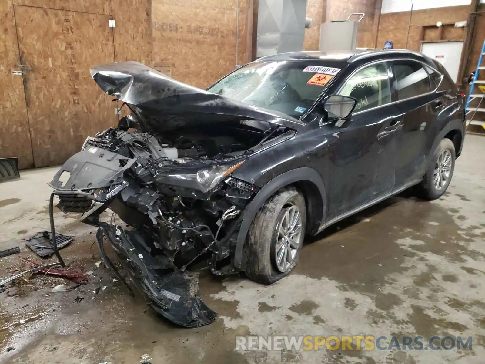 2 Photograph of a damaged car JTJBARBZ7K2207981 LEXUS NX 2019