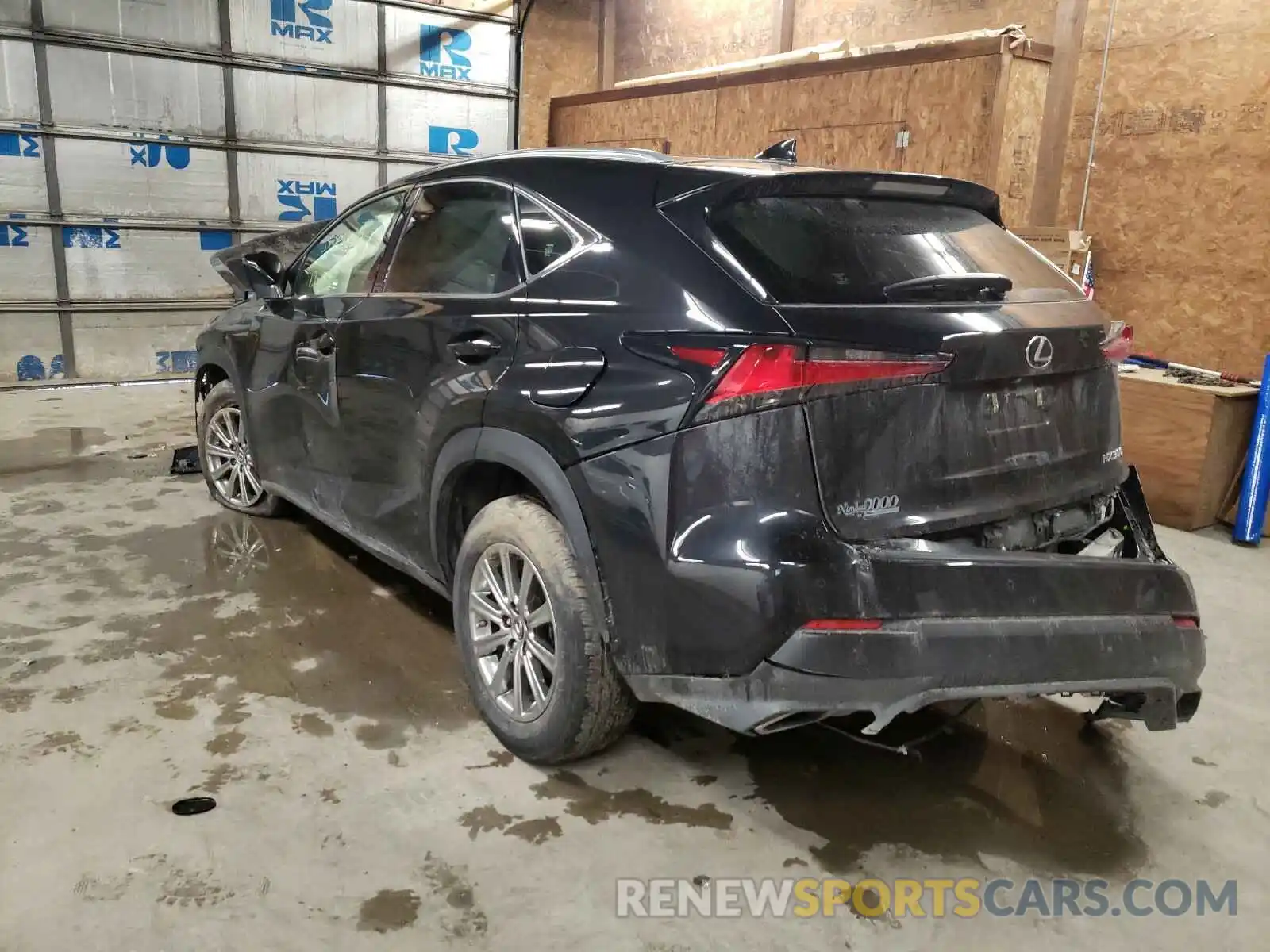 3 Фотография поврежденного автомобиля JTJBARBZ7K2207981 LEXUS NX 2019