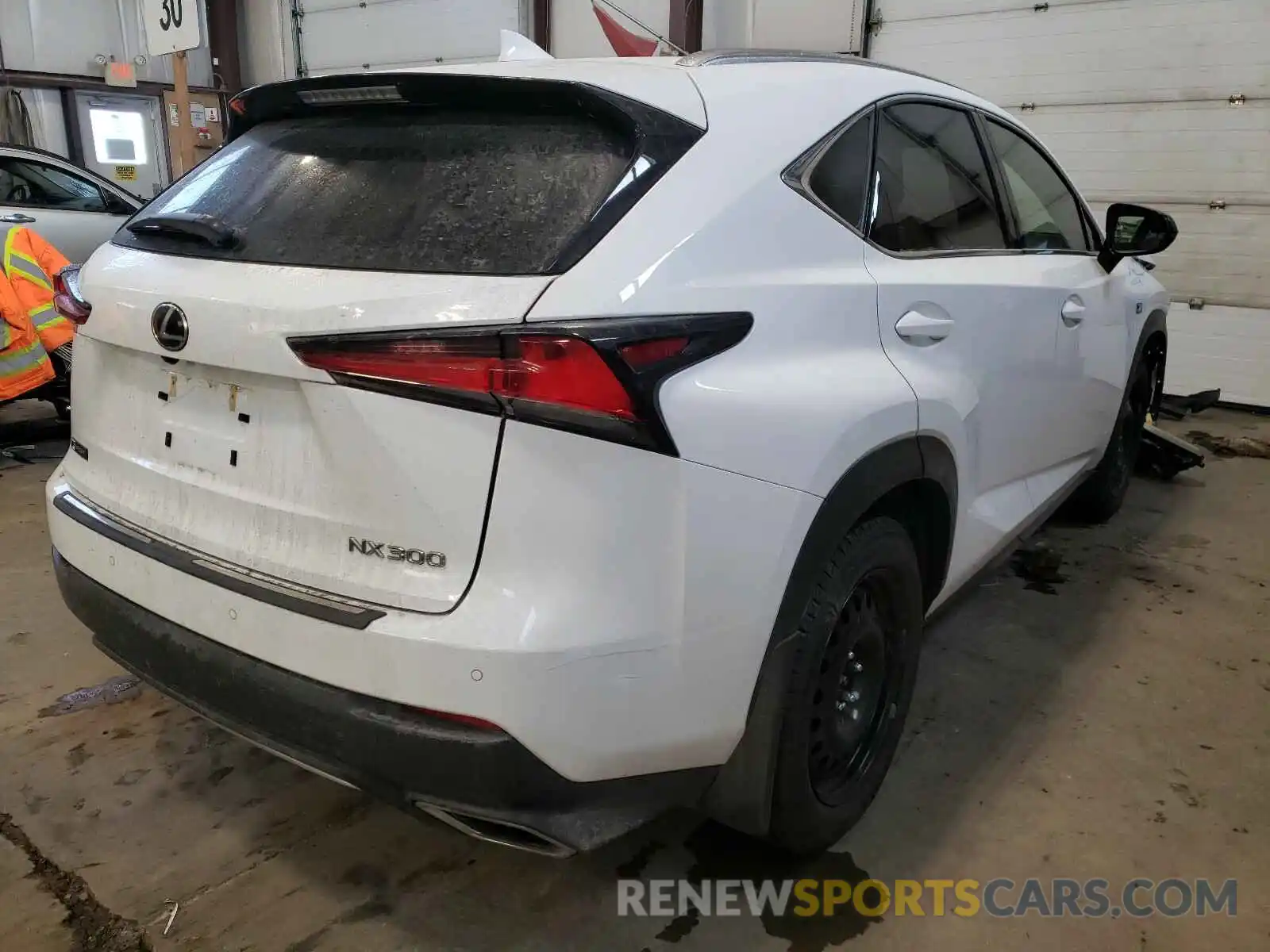 4 Photograph of a damaged car JTJBARBZ7K2208418 LEXUS NX 2019