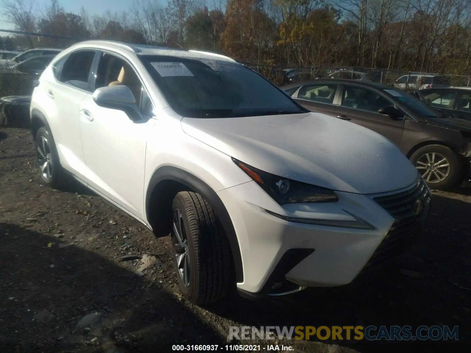 1 Фотография поврежденного автомобиля JTJBARBZ7K2210279 LEXUS NX 2019