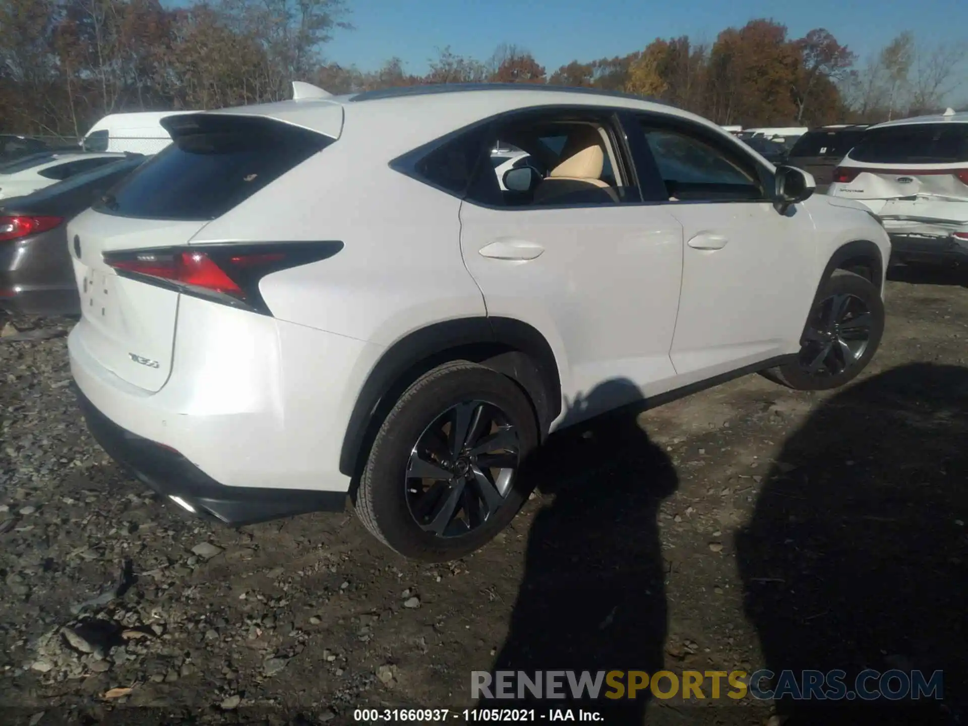 4 Фотография поврежденного автомобиля JTJBARBZ7K2210279 LEXUS NX 2019