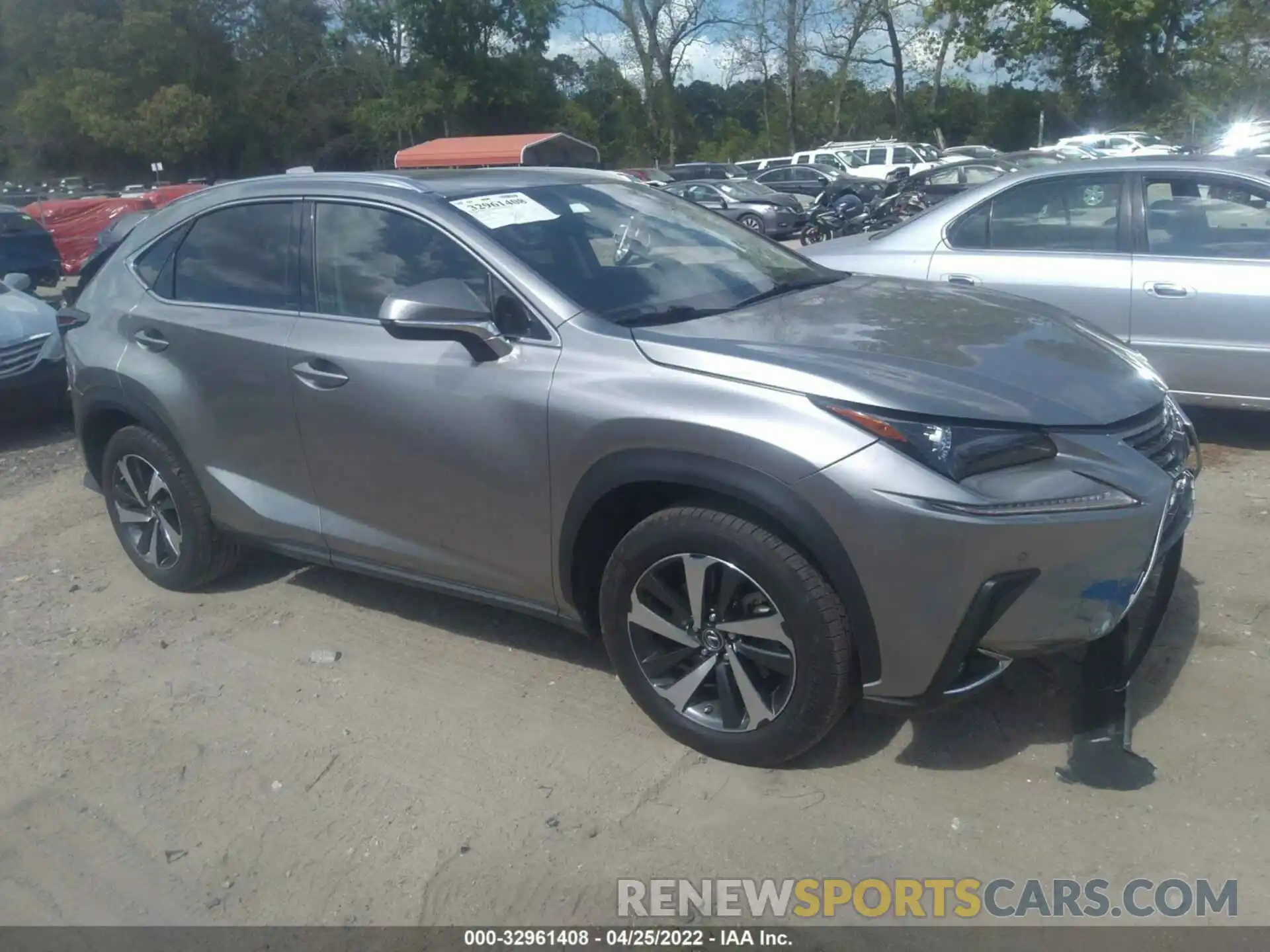 1 Photograph of a damaged car JTJBARBZ7K2210914 LEXUS NX 2019