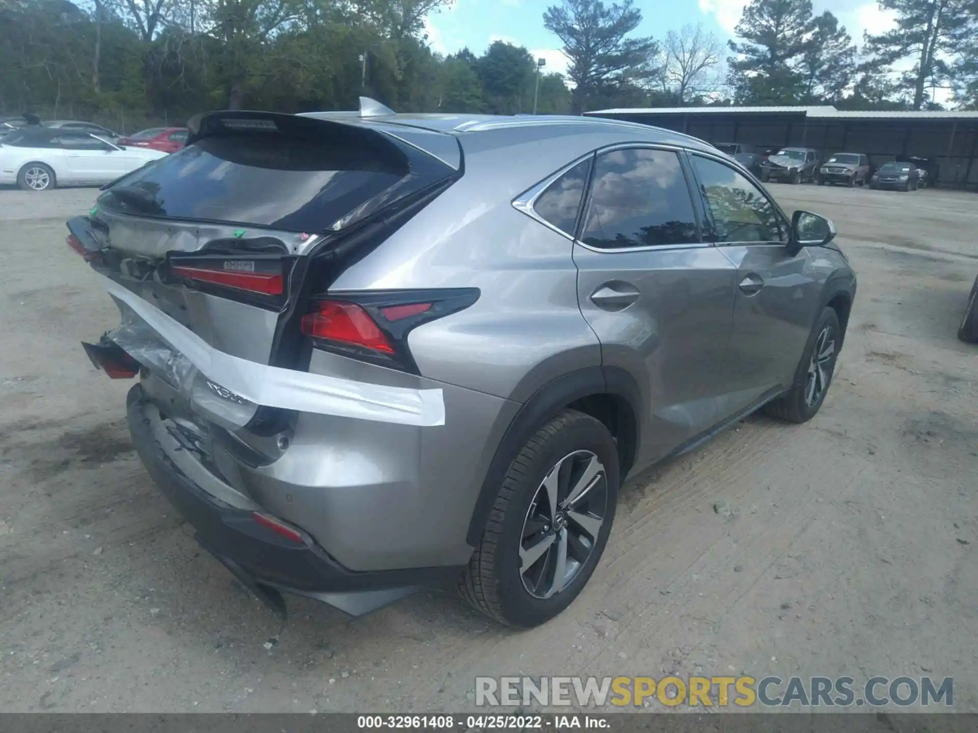 4 Photograph of a damaged car JTJBARBZ7K2210914 LEXUS NX 2019