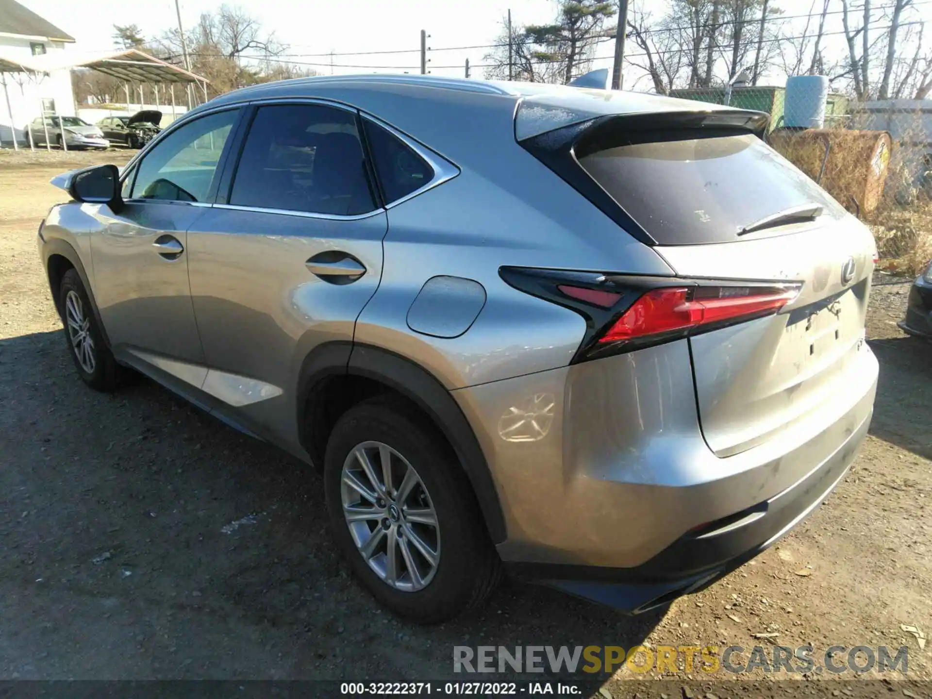 3 Фотография поврежденного автомобиля JTJBARBZ7K2211657 LEXUS NX 2019