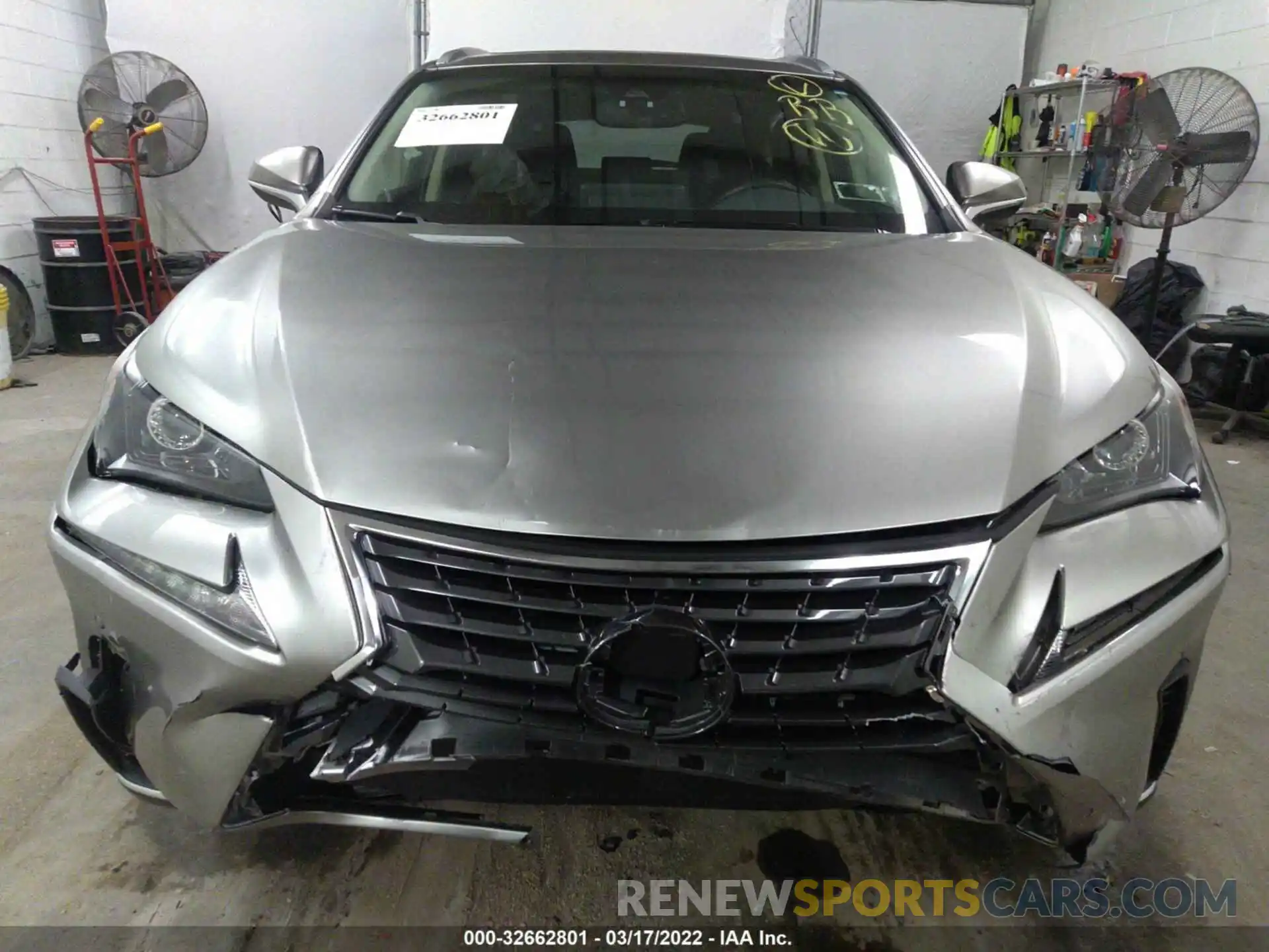 6 Photograph of a damaged car JTJBARBZ7K2212128 LEXUS NX 2019