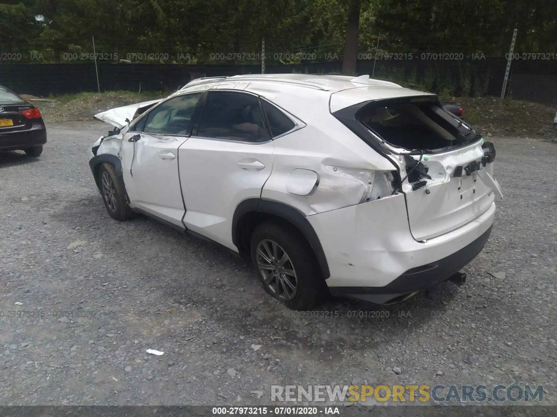 3 Фотография поврежденного автомобиля JTJBARBZ7K2212260 LEXUS NX 2019