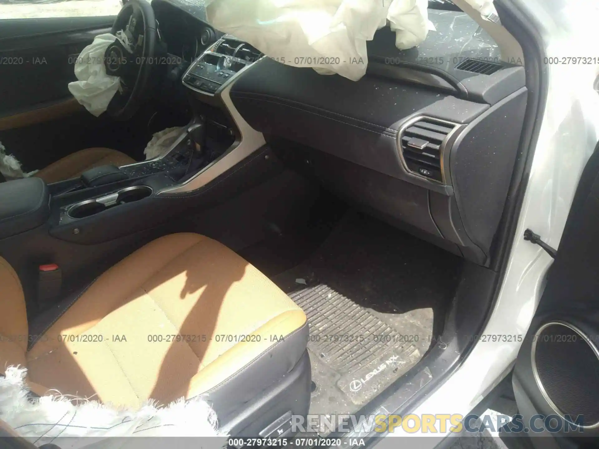 5 Photograph of a damaged car JTJBARBZ7K2212260 LEXUS NX 2019