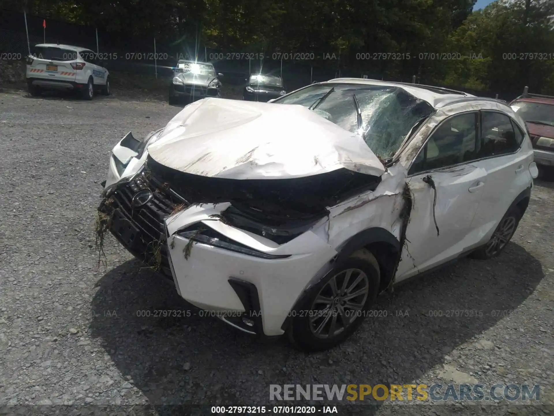 6 Photograph of a damaged car JTJBARBZ7K2212260 LEXUS NX 2019