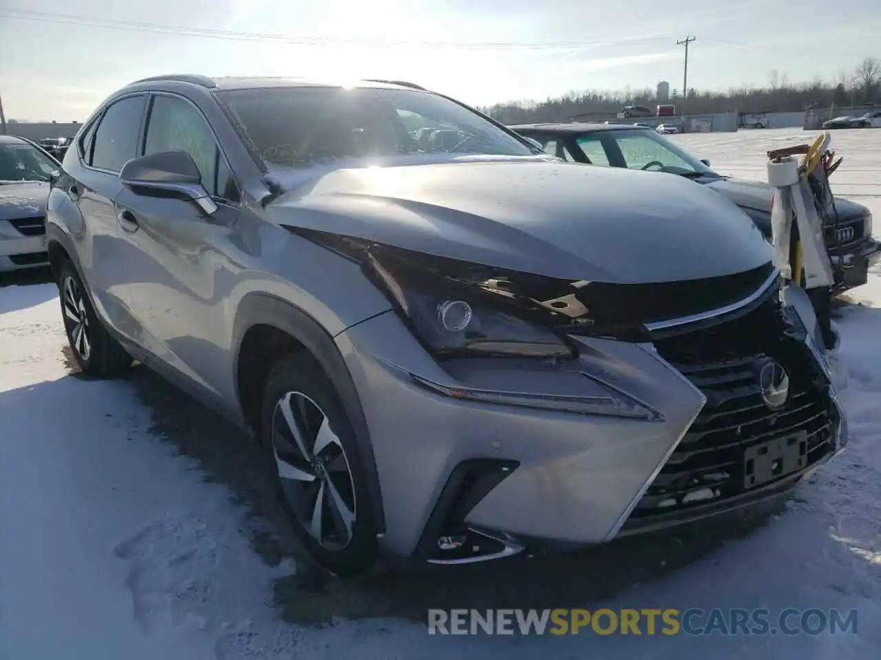 1 Photograph of a damaged car JTJBARBZ7K2215126 LEXUS NX 2019