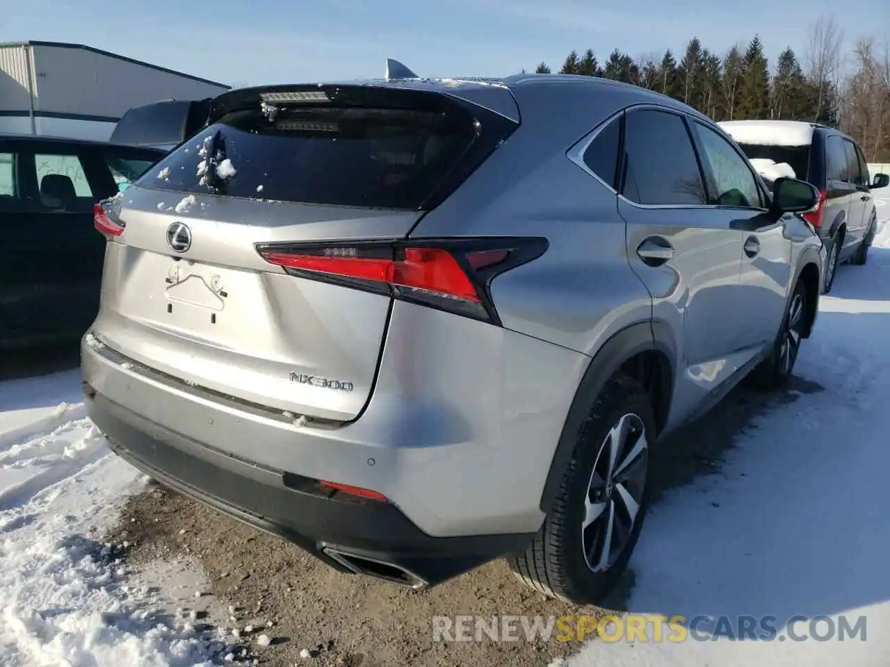 4 Фотография поврежденного автомобиля JTJBARBZ7K2215126 LEXUS NX 2019