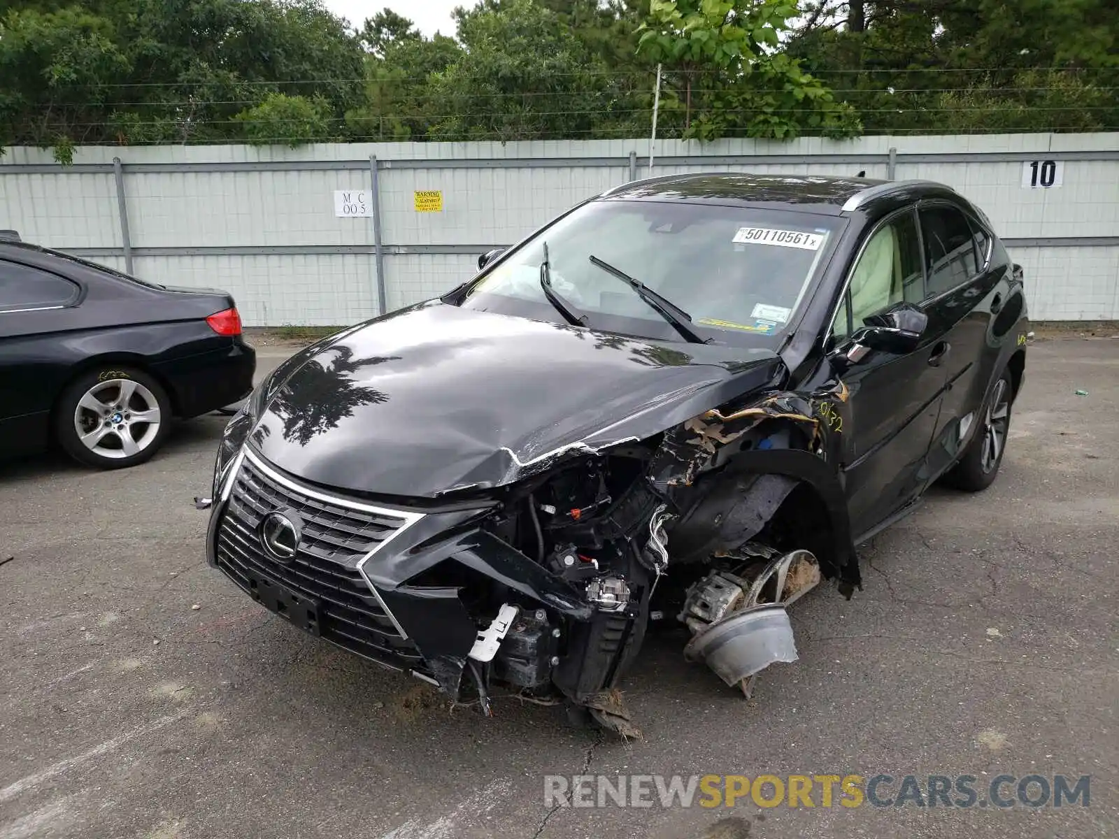 2 Photograph of a damaged car JTJBARBZ7K2216275 LEXUS NX 2019