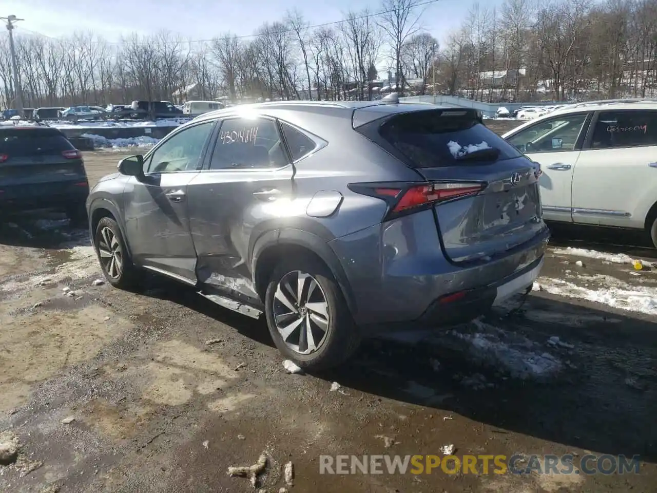 2 Фотография поврежденного автомобиля JTJBARBZ7K2216387 LEXUS NX 2019