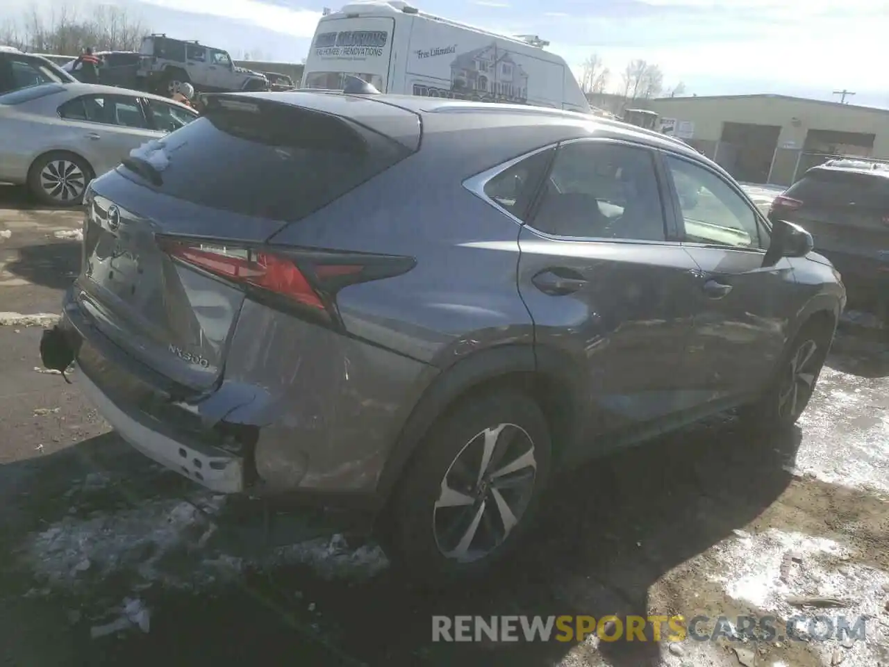 3 Photograph of a damaged car JTJBARBZ7K2216387 LEXUS NX 2019