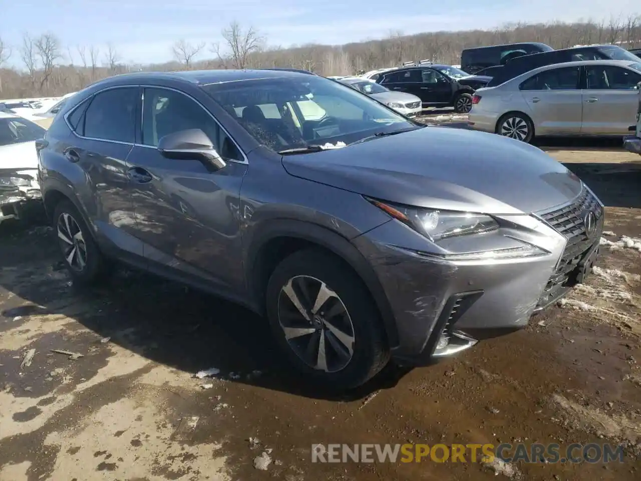 4 Photograph of a damaged car JTJBARBZ7K2216387 LEXUS NX 2019