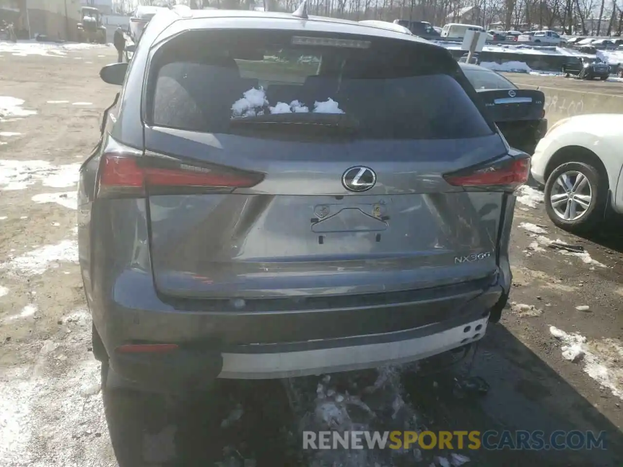 6 Фотография поврежденного автомобиля JTJBARBZ7K2216387 LEXUS NX 2019