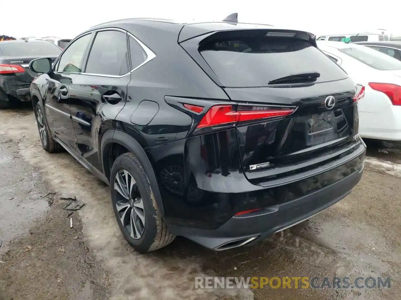 3 Фотография поврежденного автомобиля JTJBARBZ7K2216826 LEXUS NX 2019