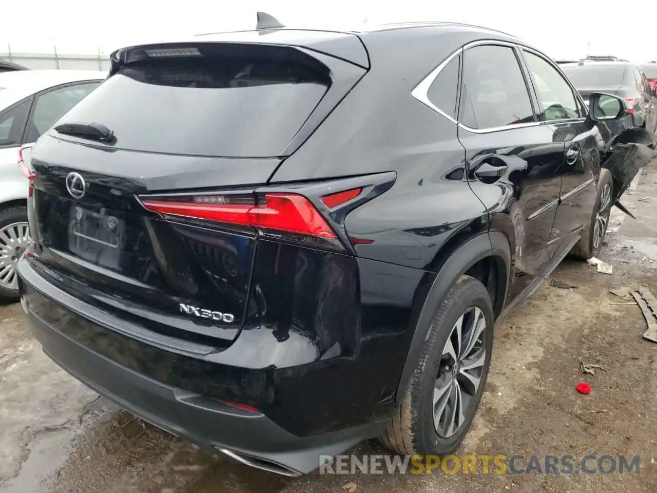 4 Фотография поврежденного автомобиля JTJBARBZ7K2216826 LEXUS NX 2019