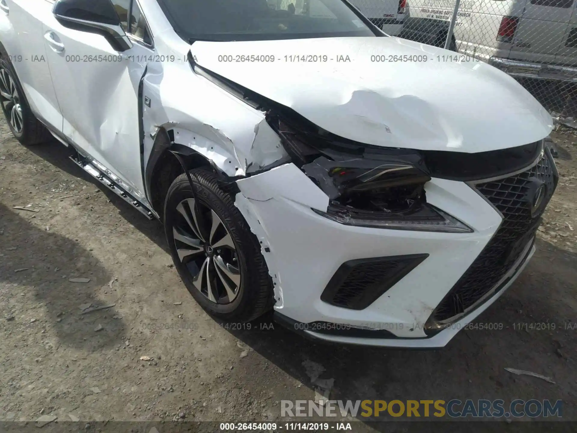 6 Фотография поврежденного автомобиля JTJBARBZ7K2217216 LEXUS NX 2019