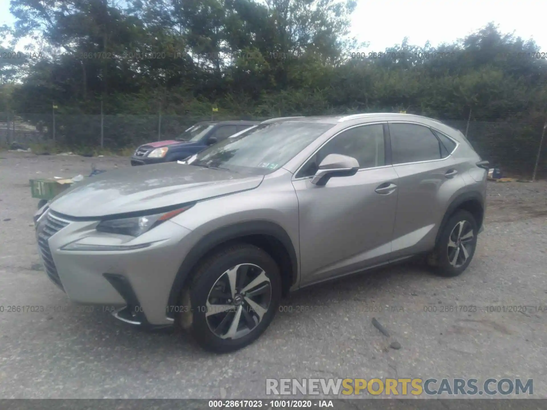 2 Фотография поврежденного автомобиля JTJBARBZ7K2217586 LEXUS NX 2019