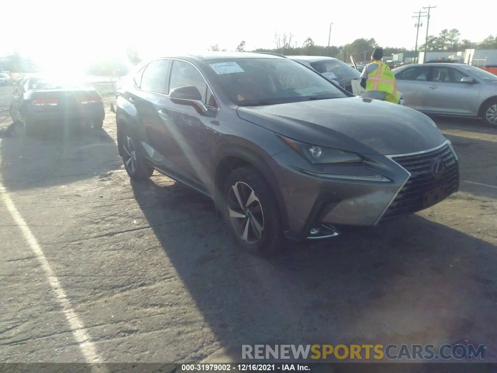 1 Photograph of a damaged car JTJBARBZ8K2179379 LEXUS NX 2019