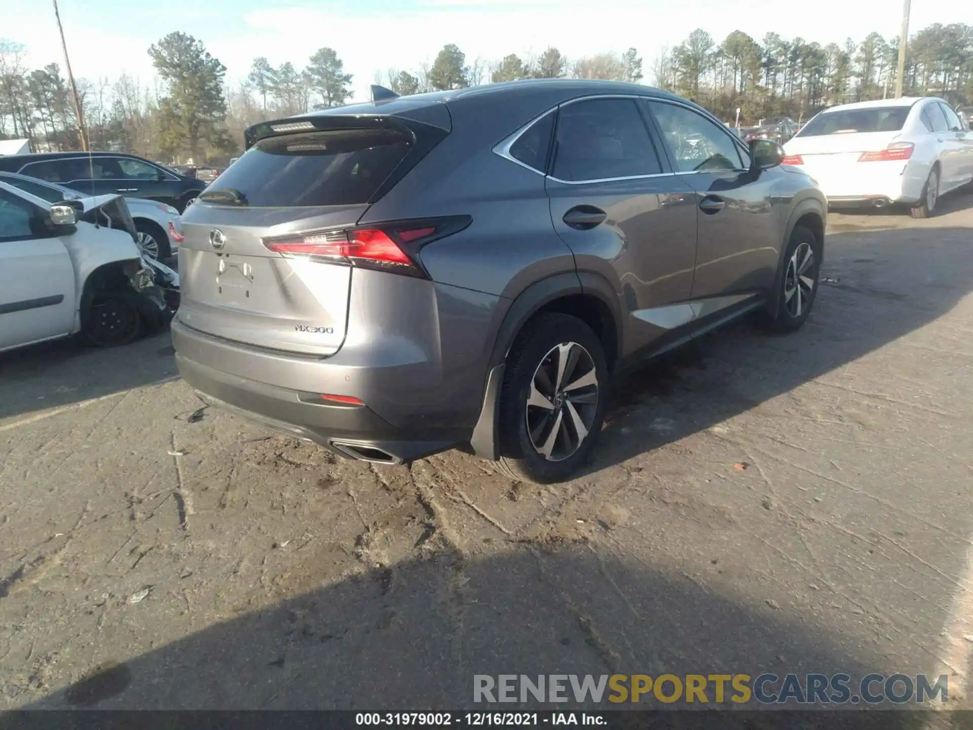 4 Photograph of a damaged car JTJBARBZ8K2179379 LEXUS NX 2019