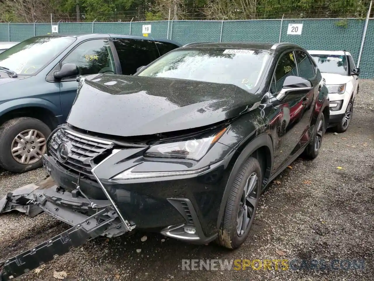 2 Photograph of a damaged car JTJBARBZ8K2180676 LEXUS NX 2019