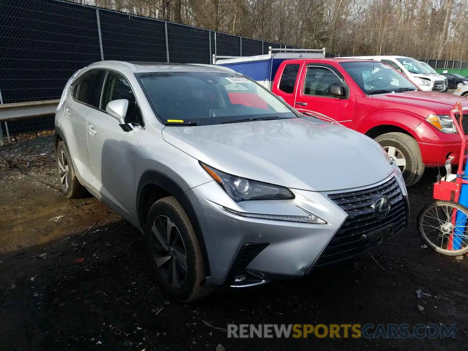 1 Photograph of a damaged car JTJBARBZ8K2181102 LEXUS NX 2019