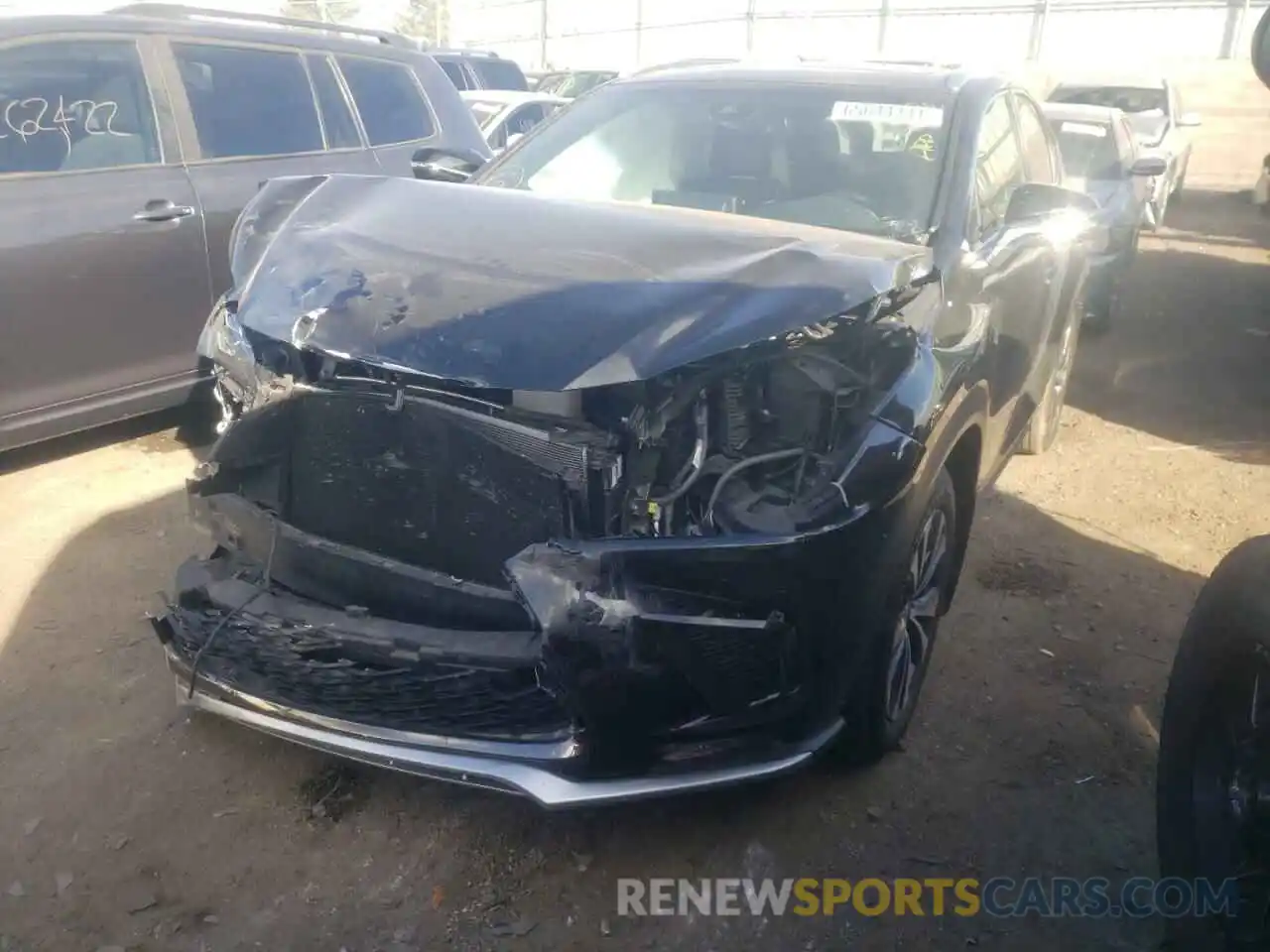 2 Photograph of a damaged car JTJBARBZ8K2189295 LEXUS NX 2019