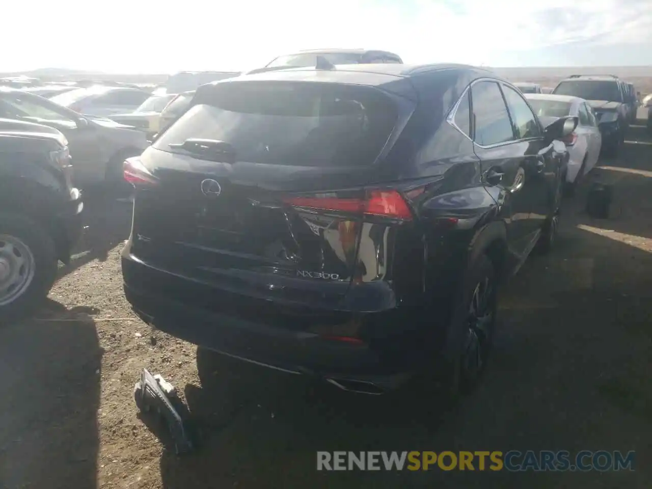 4 Photograph of a damaged car JTJBARBZ8K2189295 LEXUS NX 2019