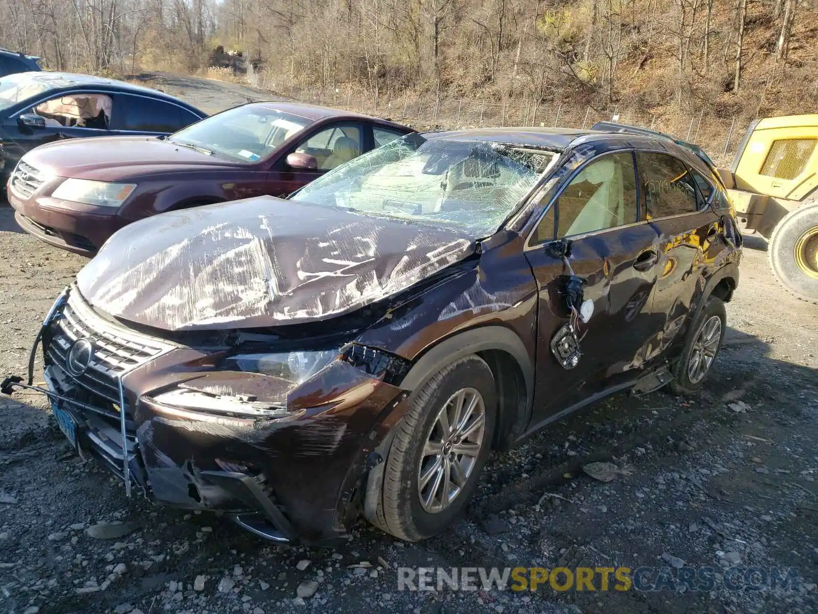 2 Photograph of a damaged car JTJBARBZ8K2189846 LEXUS NX 2019