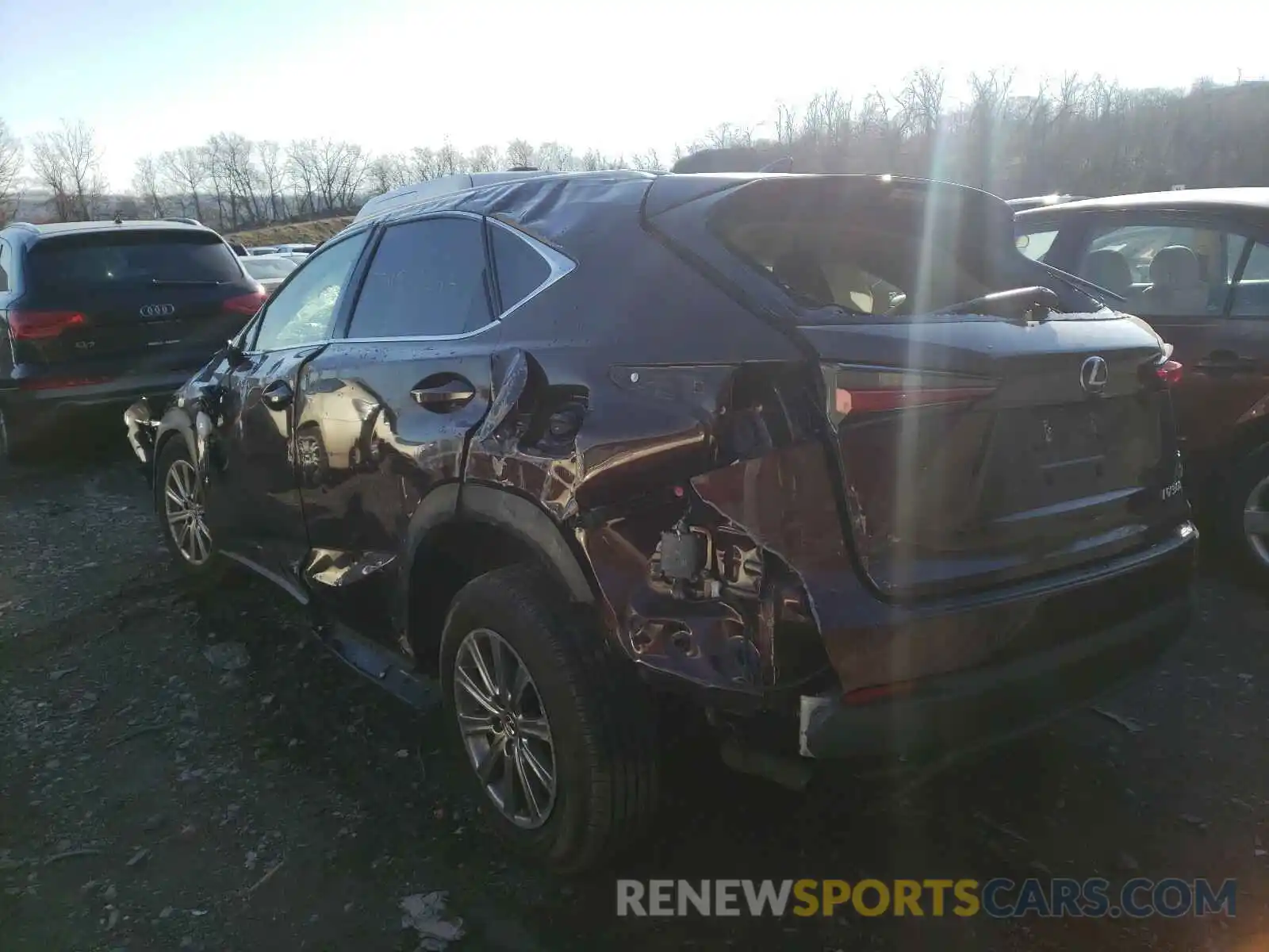 3 Photograph of a damaged car JTJBARBZ8K2189846 LEXUS NX 2019