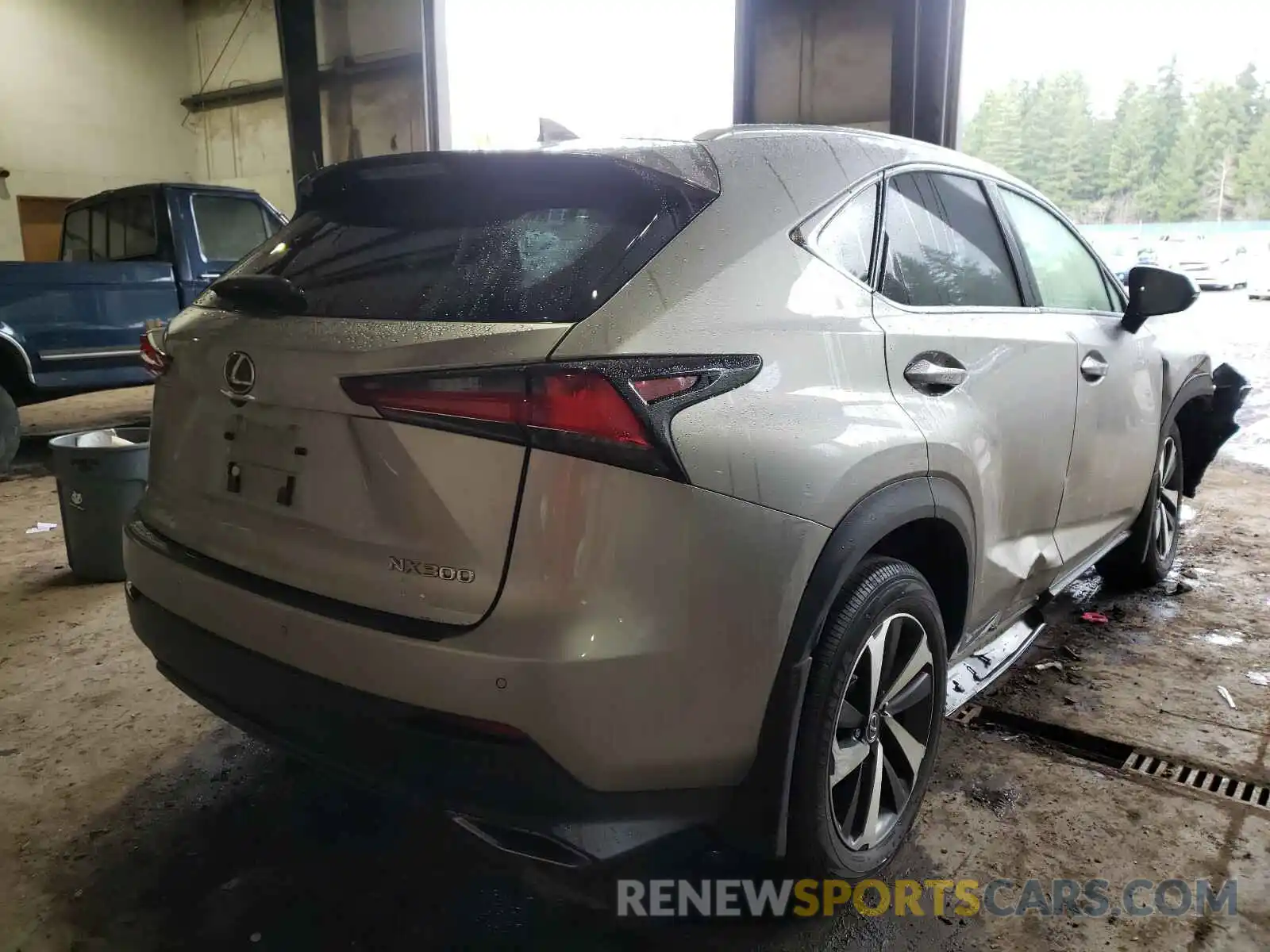 4 Photograph of a damaged car JTJBARBZ8K2192391 LEXUS NX 2019