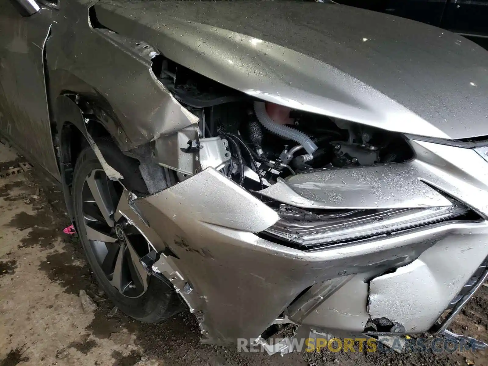9 Фотография поврежденного автомобиля JTJBARBZ8K2192391 LEXUS NX 2019