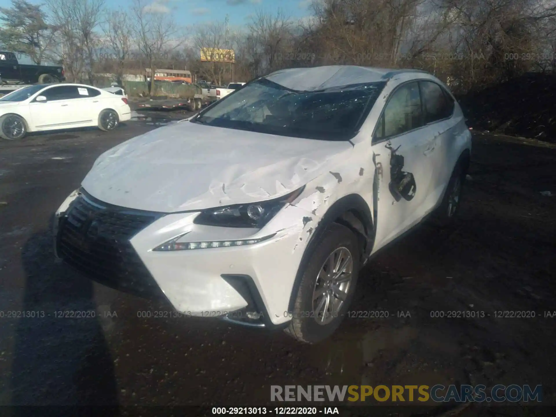 2 Фотография поврежденного автомобиля JTJBARBZ8K2192780 LEXUS NX 2019