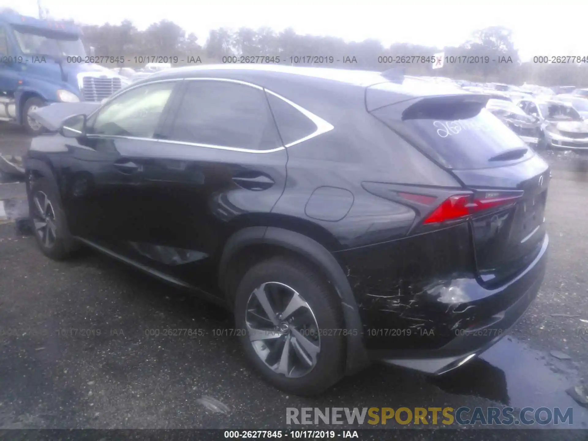 3 Photograph of a damaged car JTJBARBZ8K2194822 LEXUS NX 2019