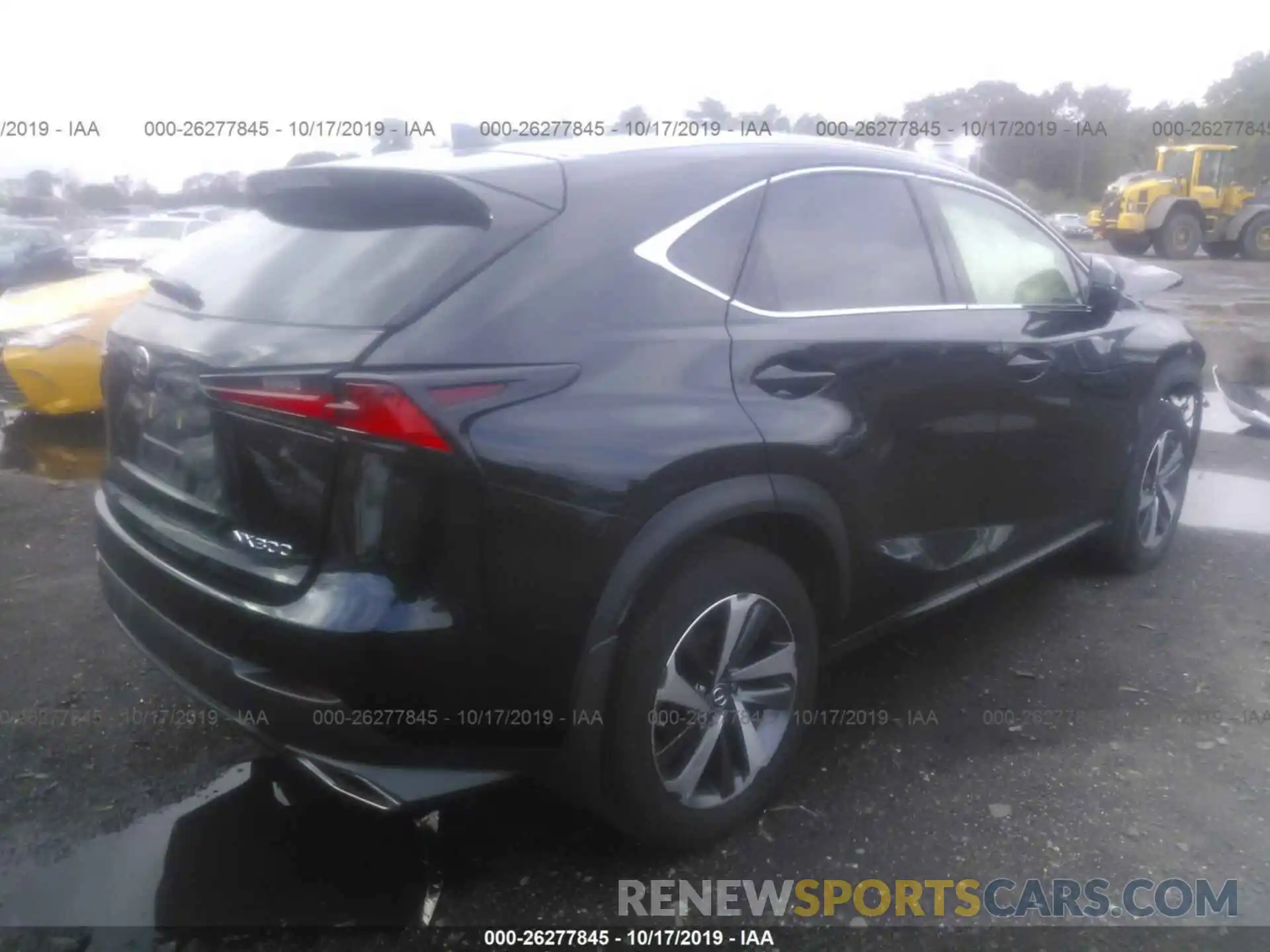 4 Фотография поврежденного автомобиля JTJBARBZ8K2194822 LEXUS NX 2019