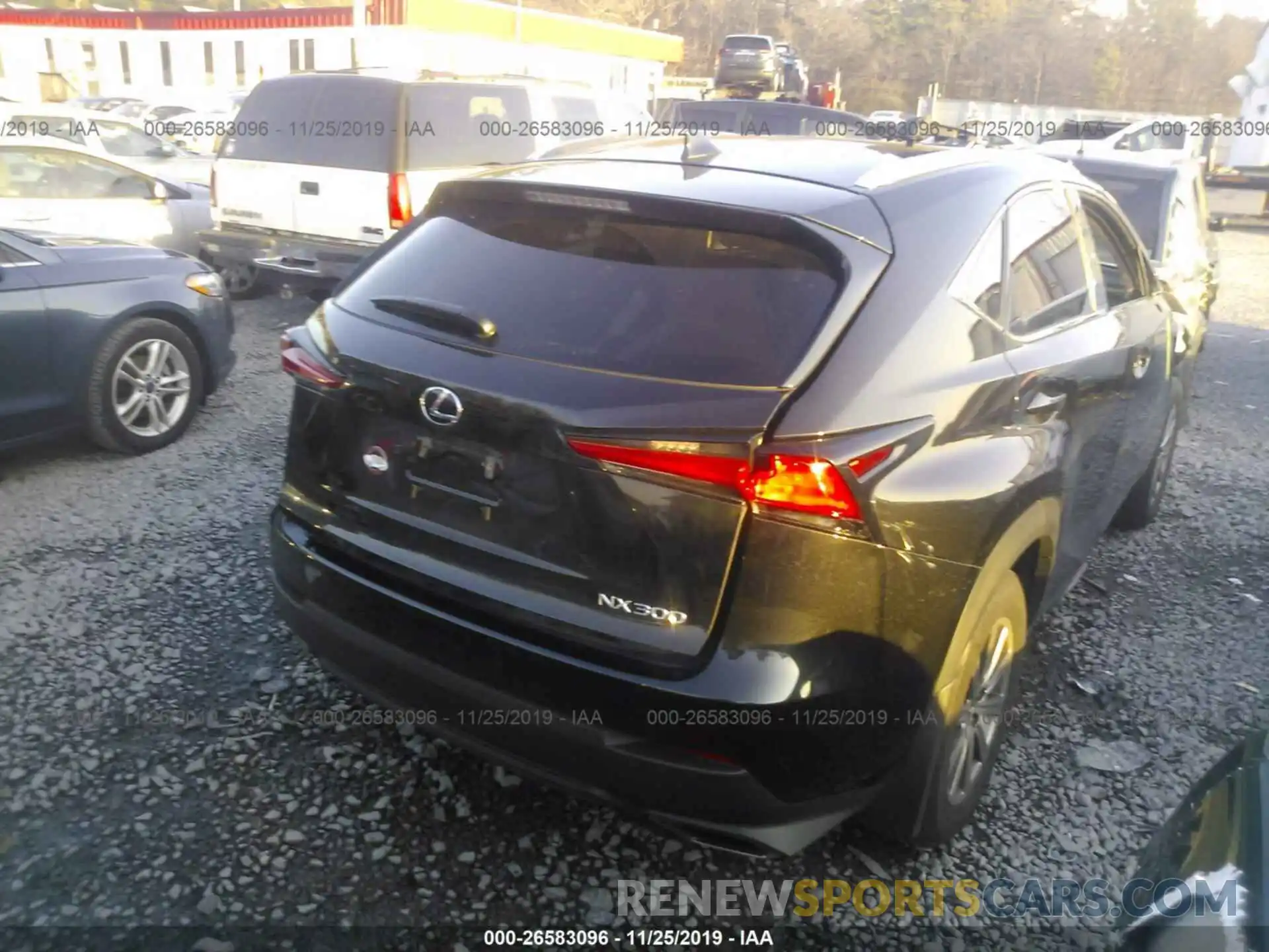 4 Фотография поврежденного автомобиля JTJBARBZ8K2196263 LEXUS NX 2019