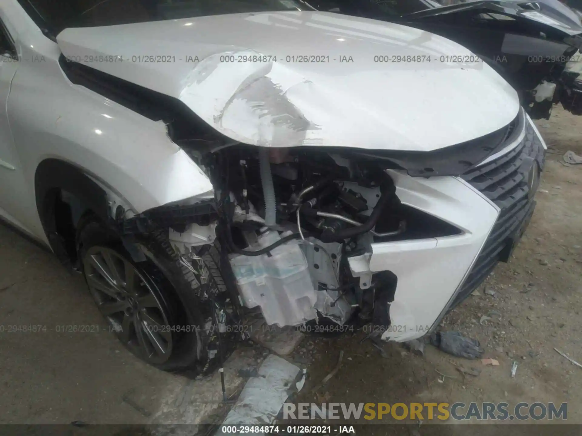6 Фотография поврежденного автомобиля JTJBARBZ8K2196408 LEXUS NX 2019