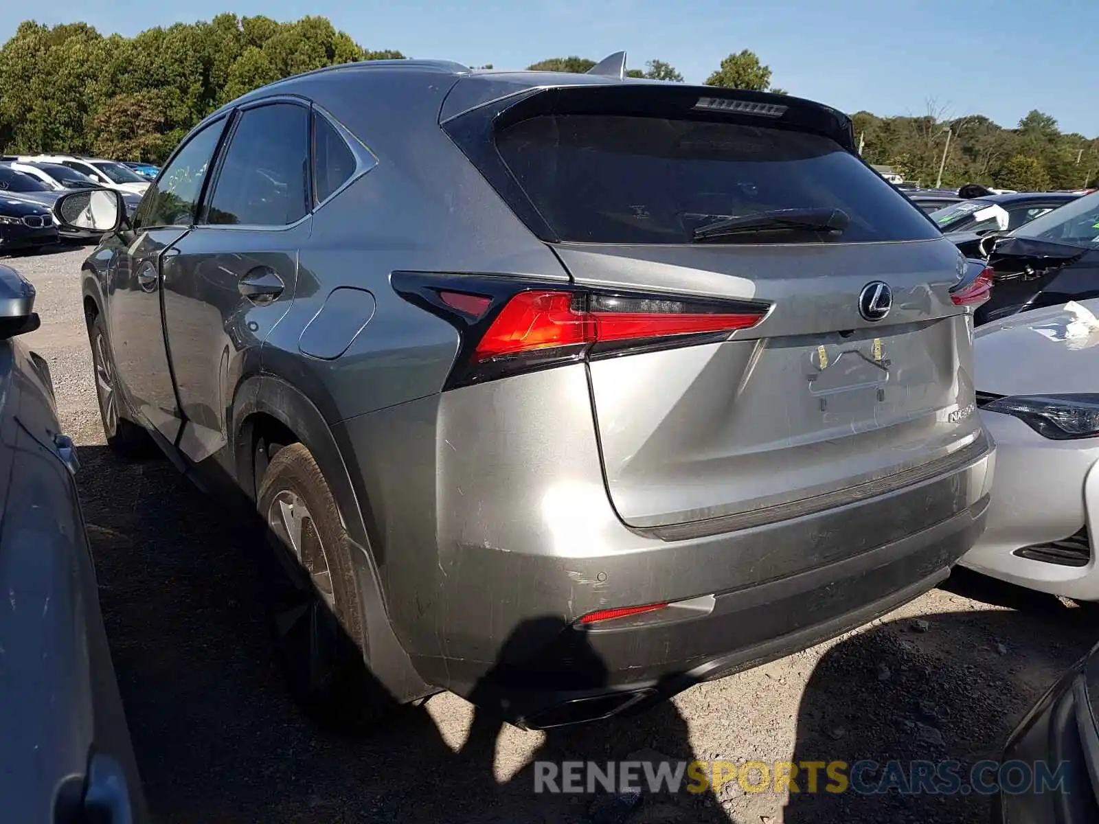 3 Photograph of a damaged car JTJBARBZ8K2196604 LEXUS NX 2019