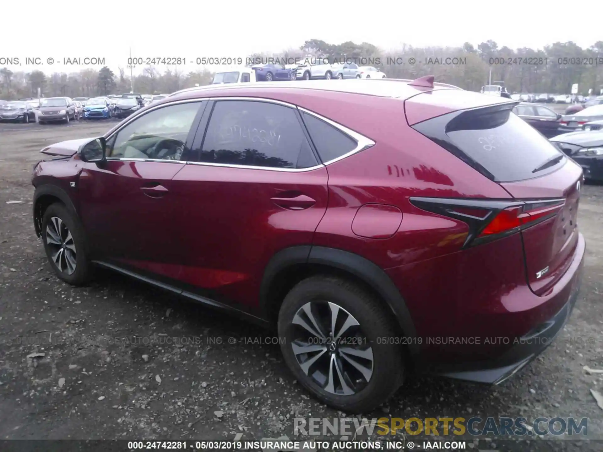 3 Photograph of a damaged car JTJBARBZ8K2197073 LEXUS NX 2019