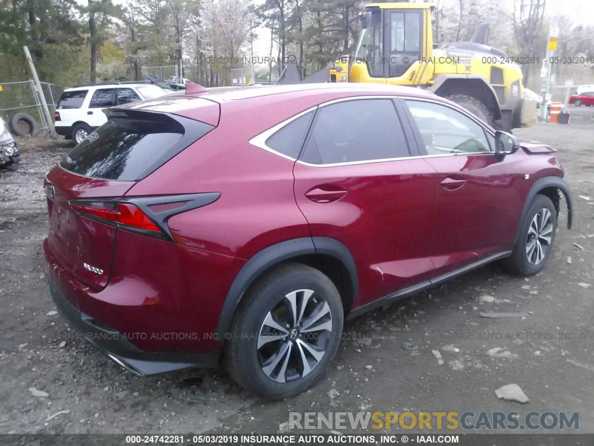 4 Photograph of a damaged car JTJBARBZ8K2197073 LEXUS NX 2019