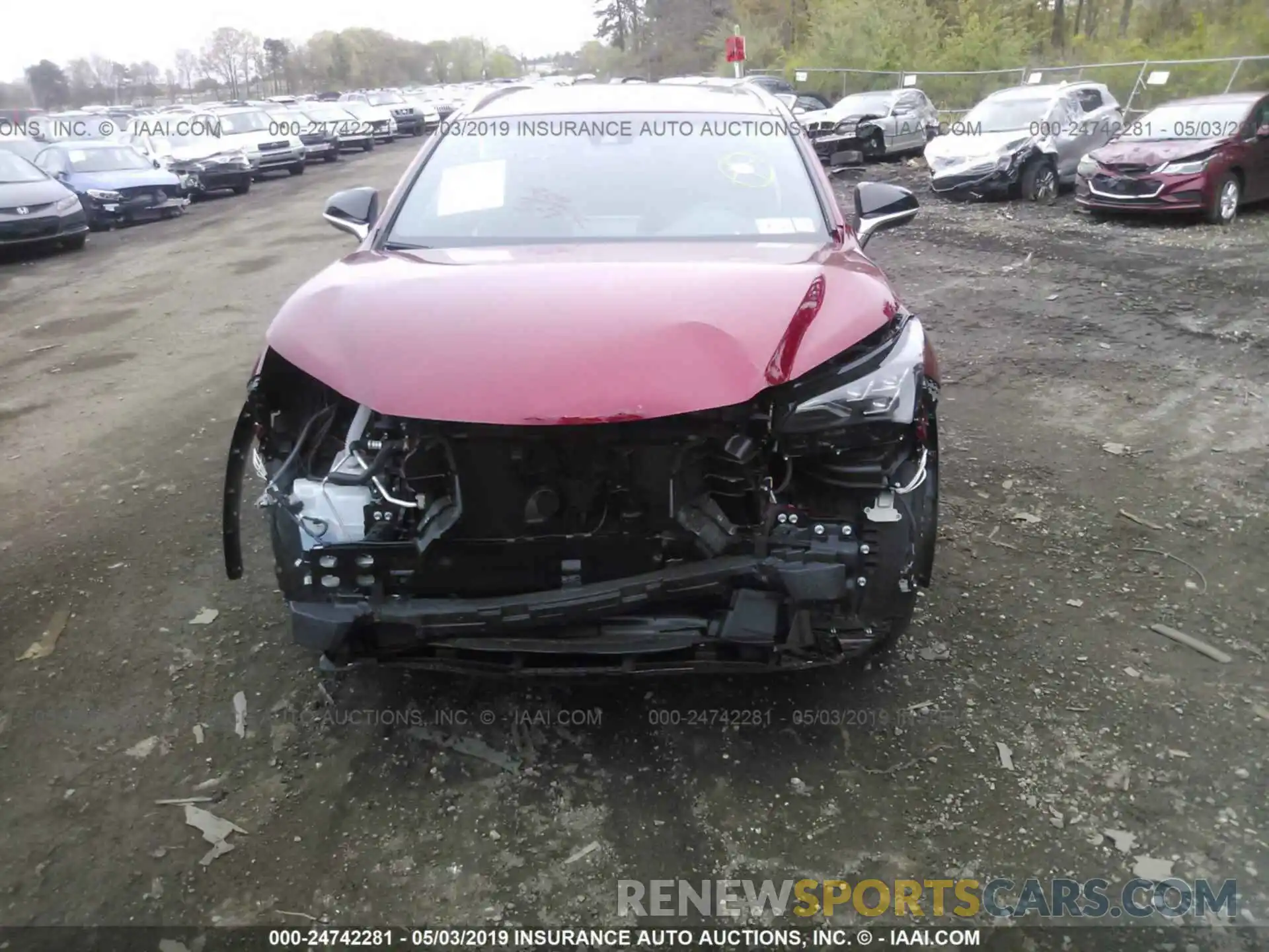 6 Photograph of a damaged car JTJBARBZ8K2197073 LEXUS NX 2019