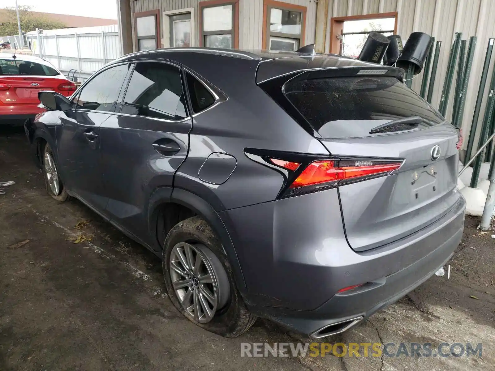 3 Фотография поврежденного автомобиля JTJBARBZ8K2198420 LEXUS NX 2019