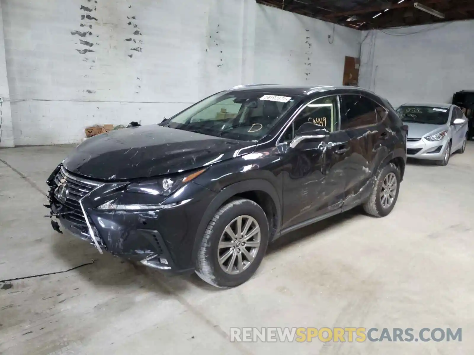 2 Фотография поврежденного автомобиля JTJBARBZ8K2199549 LEXUS NX 2019